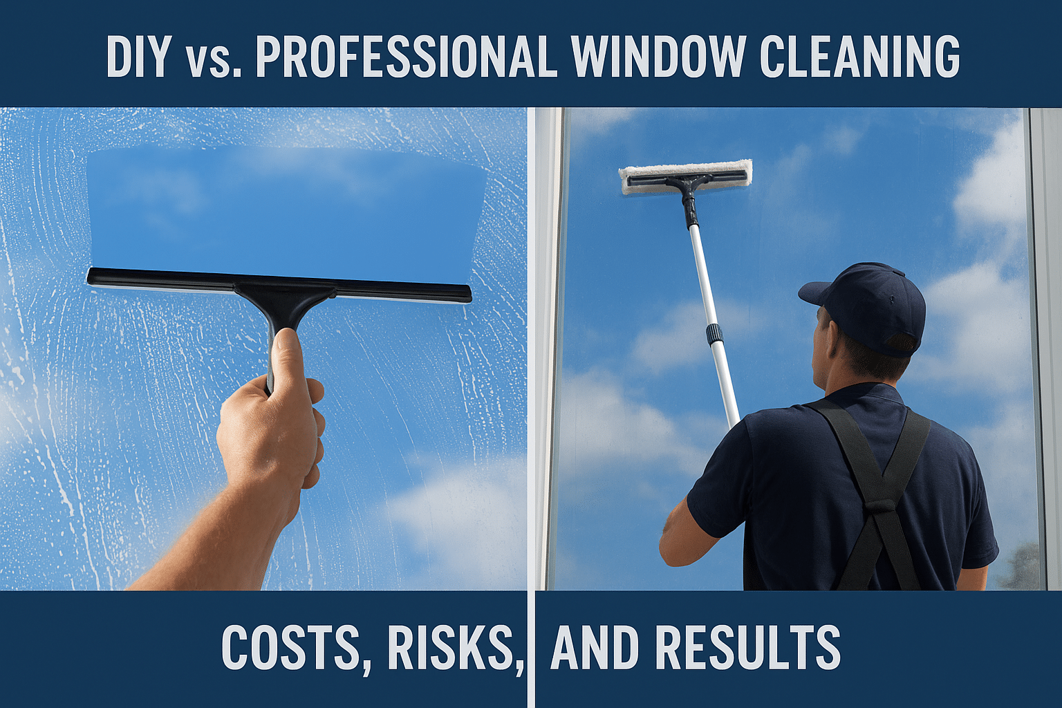 DIY vs. Professional Window Cleaning